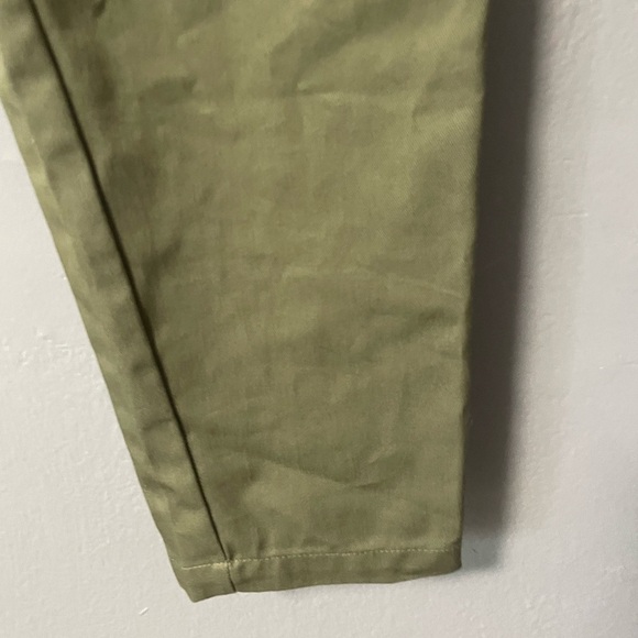 NWT Revolve Superdown Chanice Buckle High Rise Pant In Olive. Size XS - Picture 4 of 7